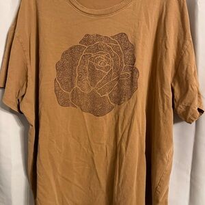 Torrid Tan Rose Graphic Tee